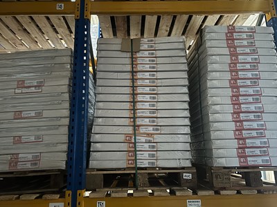 Lot 13 - PALLET OF 34 QUINN STANDARD PANEL RADIATORS...