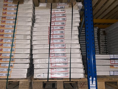 Lot 37 - PALLET OF 34 QUINN STANDARD PANEL RADIATORS...