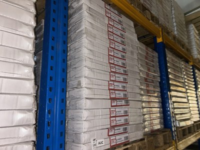 Lot 100 - PALLET OF 17 QUINN STANDARD PANEL RADIATORS...