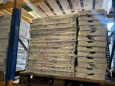 Lot 194 - PALLET OF 39 QUINN STANDARD PANEL RADIATORS...