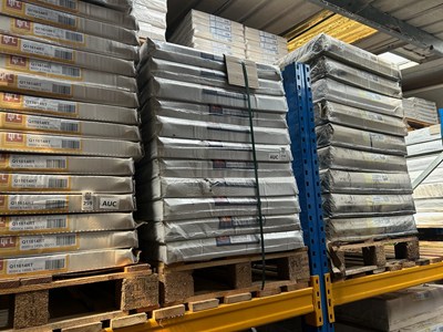Lot 258 - PALLET OF 22 QUINN STANDARD PANEL RADIATROS...
