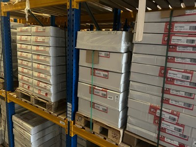 Lot 272 - PALLET OF 9 QUINN STANDARD PANEL RADIATORS T33...