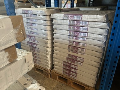 Lot 283 - PALLET OF 15 QUINN/WICKES STANDARD PANEL...