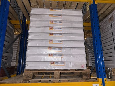 Lot 353 - PALLET OF 9 QUINN STANDARD PANEL RADIATORS T22...